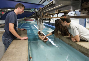 Students in Model Basin