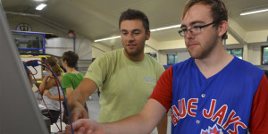 Students in Electrical Laboratory